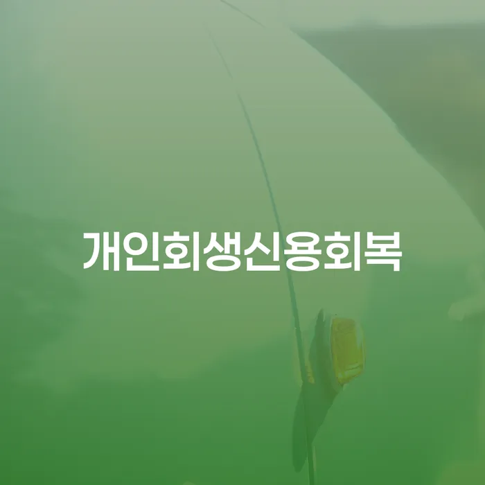 개인회생파산비용 싸고 분납이 가능하면서 대출 받은 돈채무조정 절차 이해해야