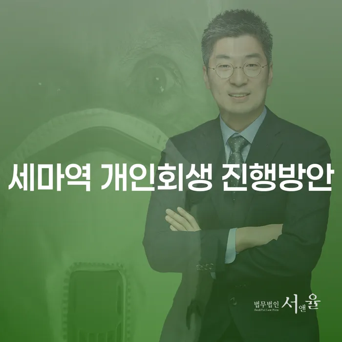 세마역 개인회생 진행방안