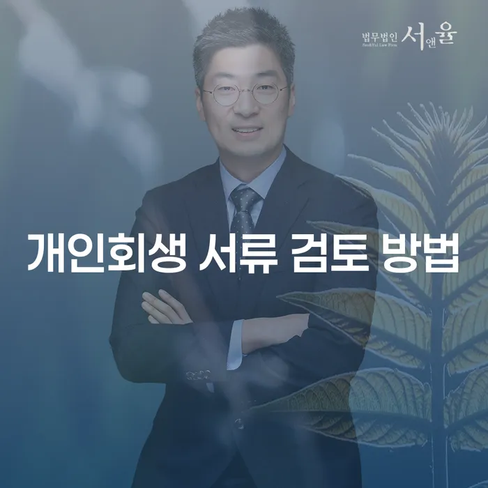 개인회생 서류 검토 방법, 어떻게 하면 효과적일까요?