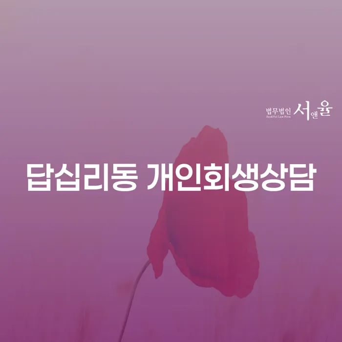 답십리동 개인회생상담: 채무의 늪에서 벗어날 방법은?